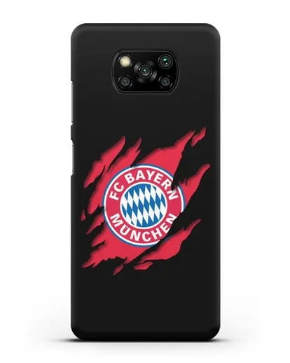 Чехол с эмблемой Бавария Мюнхен силиконовый для Xiaomi Poco X3