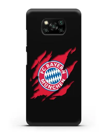 Чехол с эмблемой Бавария Мюнхен силиконовый для Xiaomi Poco X3 Pro