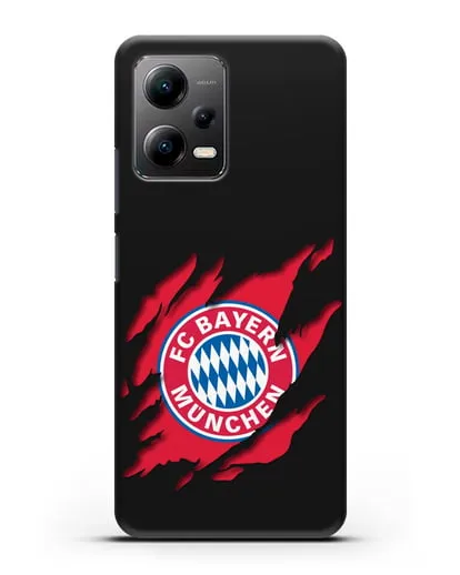 Чехол с эмблемой Бавария Мюнхен силиконовый для Xiaomi Poco X5