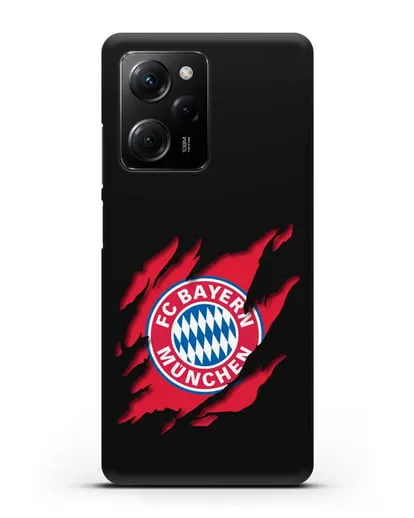 Чехол с эмблемой Бавария Мюнхен силиконовый для Xiaomi Poco X5 Pro