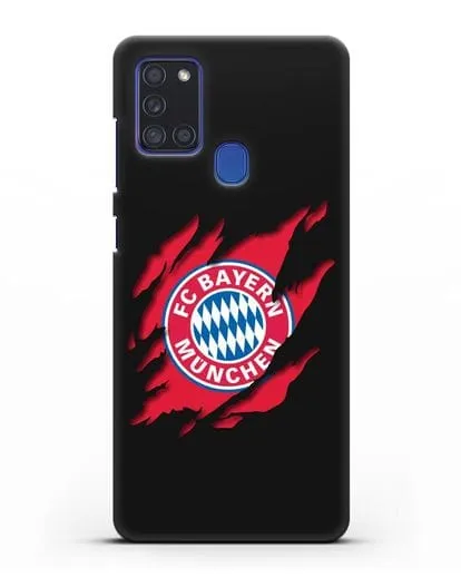 Чехол с эмблемой Бавария Мюнхен силиконовый для Samsung Galaxy A21s [SM-A217F]