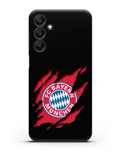 Чехол с эмблемой Бавария Мюнхен силиконовый для Samsung Galaxy A25 [SM-A256]