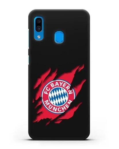 Чехол с эмблемой Бавария Мюнхен силиконовый для Samsung Galaxy A30 [SM-A305FN]