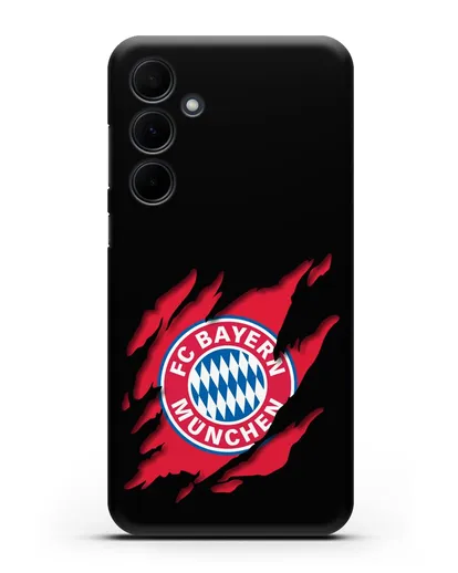 Чехол с эмблемой Бавария Мюнхен силиконовый для Samsung Galaxy A35 [SM-A356]