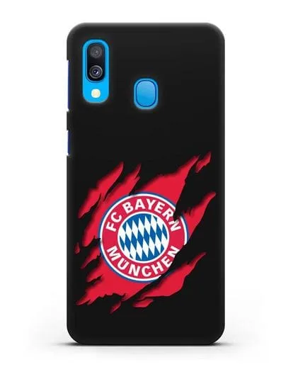 Чехол с эмблемой Бавария Мюнхен силиконовый для Samsung Galaxy A40 [SM-A405F]
