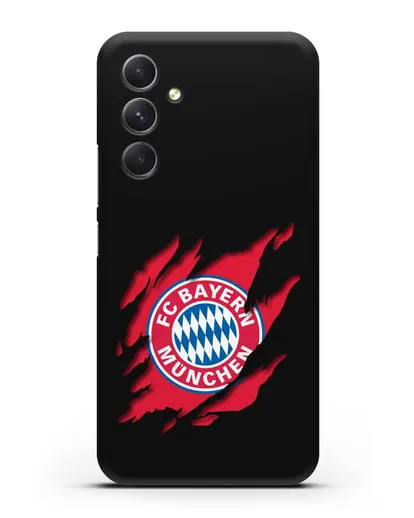 Чехол с эмблемой Бавария Мюнхен силиконовый для Samsung Galaxy A54 [SM-A536]