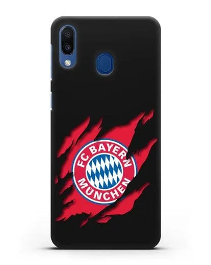 Чехол с эмблемой Бавария Мюнхен силиконовый для Samsung Galaxy M20 [SM-M205F]