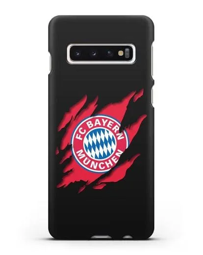 Чехол с эмблемой Бавария Мюнхен силиконовый для Samsung Galaxy S10 [SM-G973F]