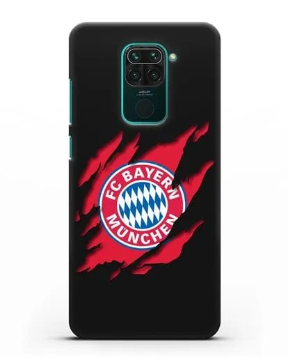 Чехол с эмблемой Бавария Мюнхен силиконовый для Xiaomi Redmi Note 9