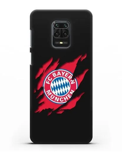 Чехол с эмблемой Бавария Мюнхен силиконовый для Xiaomi Redmi Note 9 Pro