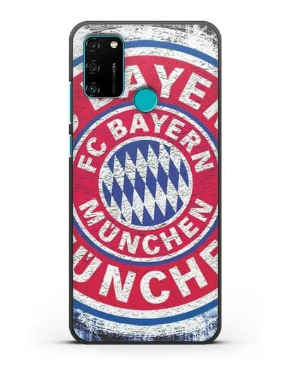 Чехол с символикой Bayern Munchen силиконовый для Honor 9A