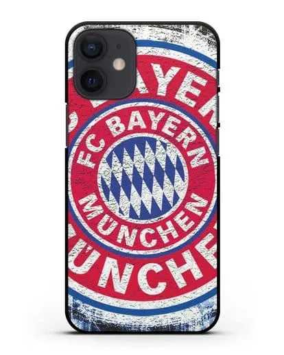 Чехол с символикой Bayern Munchen силиконовый для iPhone 12 mini