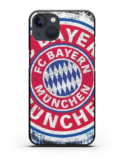 Чехол с символикой Bayern Munchen силиконовый для iPhone 13