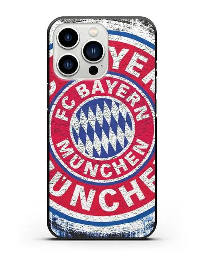 Чехол с символикой Bayern Munchen силиконовый для iPhone 13 Pro
