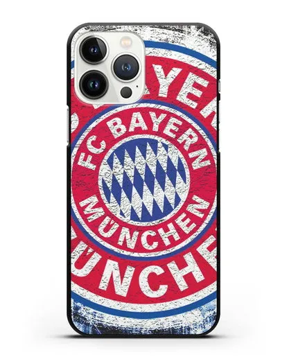 Чехол с символикой Bayern Munchen силиконовый для iPhone 13 Pro Max