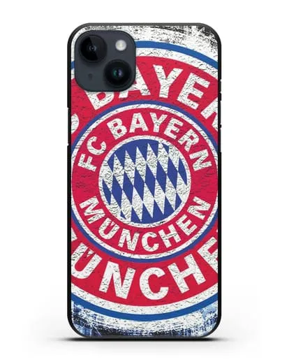 Чехол с символикой Bayern Munchen силиконовый для iPhone 14 Plus