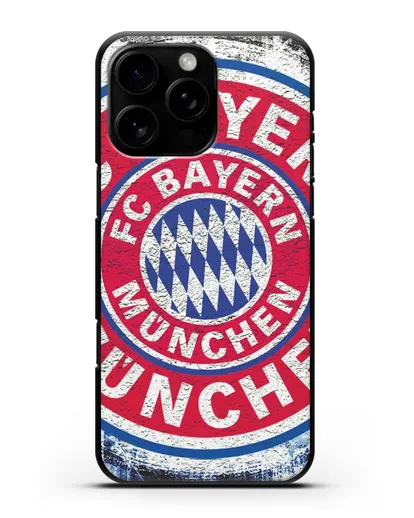 Чехол с символикой Bayern Munchen силиконовый для iPhone 16 Pro Max