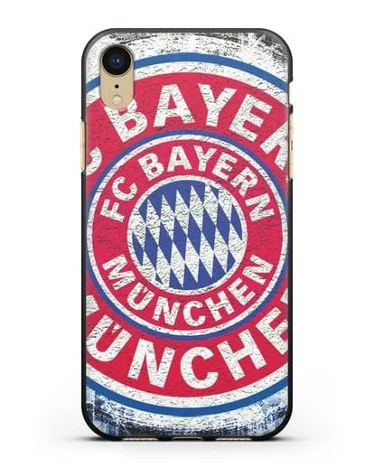 Чехол с символикой Bayern Munchen силиконовый для iPhone XR