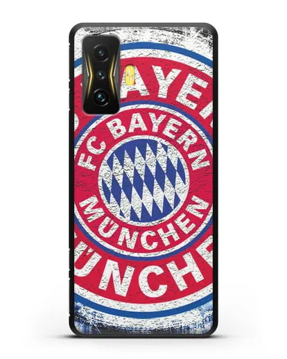 Чехол с символикой Bayern Munchen силиконовый для Xiaomi Poco F4 GT