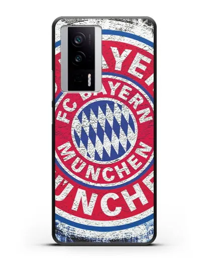 Чехол с символикой Bayern Munchen силиконовый для Xiaomi Poco F5 Pro