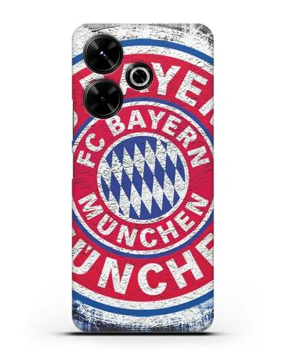 Чехол с символикой Bayern Munchen силиконовый для Xiaomi Poco M6