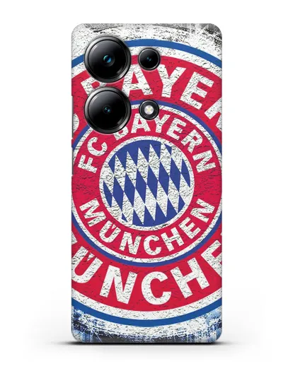 Чехол с символикой Bayern Munchen силиконовый для Xiaomi Poco M6 Pro