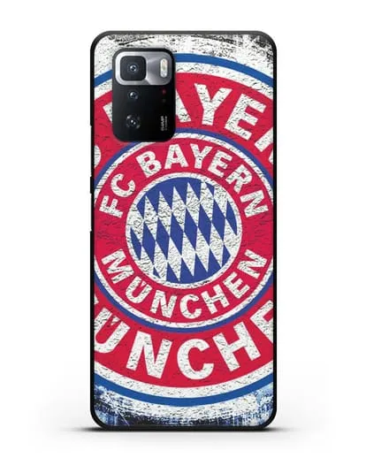 Чехол с символикой Bayern Munchen силиконовый для Xiaomi Poco X3 GT
