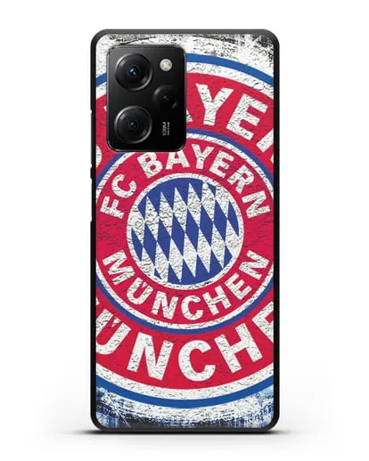 Чехол с символикой Bayern Munchen силиконовый для Xiaomi Poco X5 Pro