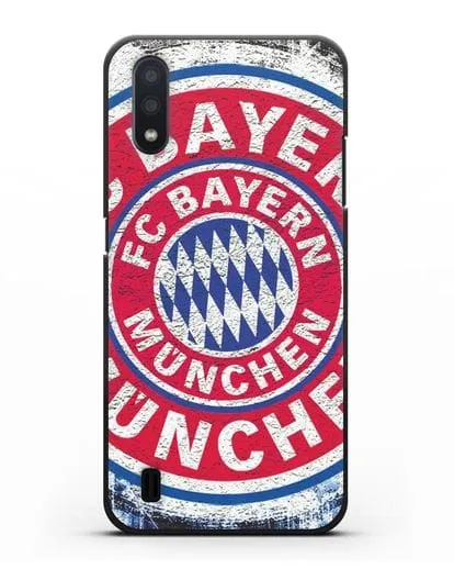 Чехол с символикой Bayern Munchen силиконовый для Samsung Galaxy A01 [SM-A015F]