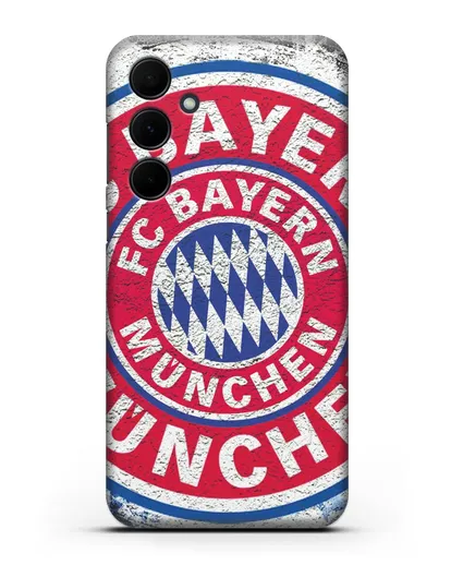 Чехол с символикой Bayern Munchen силиконовый для Samsung Galaxy A35 [SM-A356]
