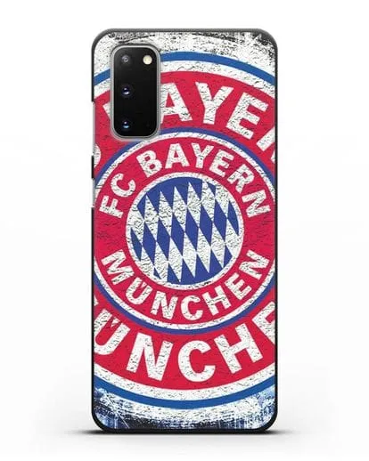 Чехол с символикой Bayern Munchen силиконовый для Samsung Galaxy S20 [SM-G980F]
