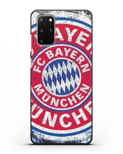 Чехол с символикой Bayern Munchen силиконовый для Samsung Galaxy S20 Plus [SM-G985F]