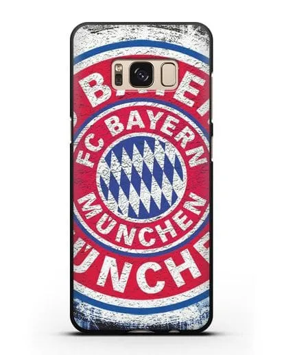 Чехол с символикой Bayern Munchen силиконовый для Samsung Galaxy S8 Plus [SM-G955F]