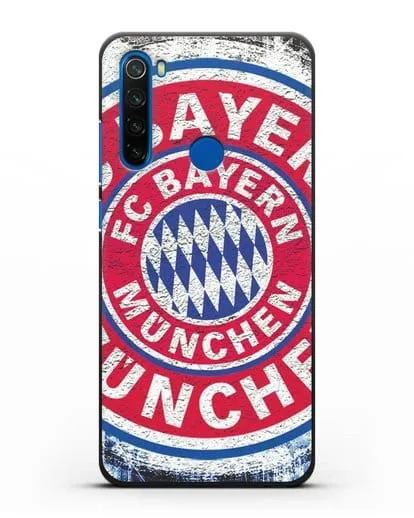 Чехол с символикой Bayern Munchen силиконовый для Xiaomi Redmi Note 8