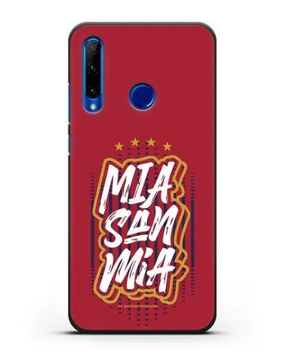 Чехол Бавария Мюнхен с надписью Mia San Mia силиконовый для Honor 10i