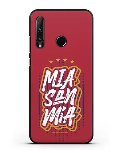 Чехол Бавария Мюнхен с надписью Mia San Mia силиконовый для Honor 20e
