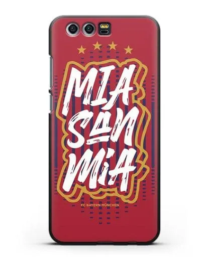 Чехол Бавария Мюнхен с надписью Mia San Mia силиконовый для Honor 9