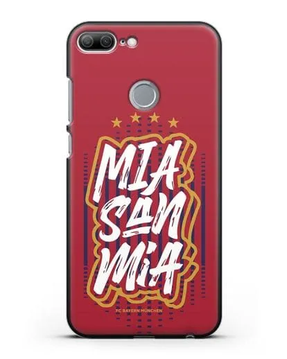 Чехол Бавария Мюнхен с надписью Mia San Mia силиконовый для Honor 9 Lite