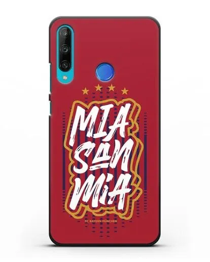 Чехол Бавария Мюнхен с надписью Mia San Mia силиконовый для Honor 9C