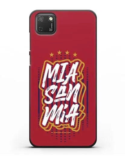 Чехол Бавария Мюнхен с надписью Mia San Mia силиконовый для Honor 9S