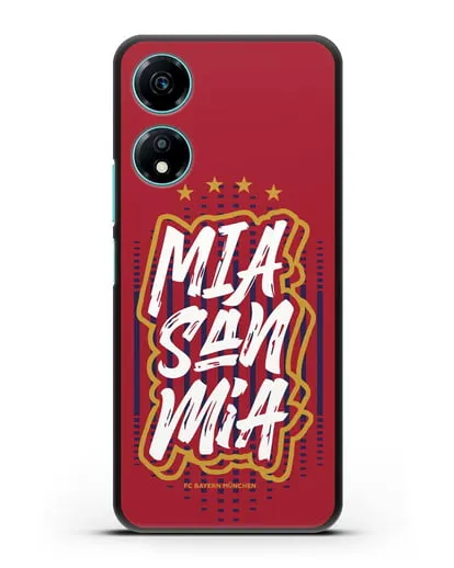 Чехол Бавария Мюнхен с надписью Mia San Mia силиконовый для Honor X5 Plus