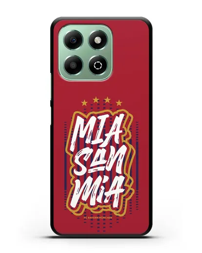 Чехол Бавария Мюнхен с надписью Mia San Mia силиконовый для Honor X6b
