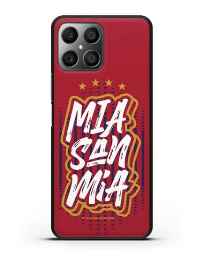 Чехол Бавария Мюнхен с надписью Mia San Mia силиконовый для Honor X8