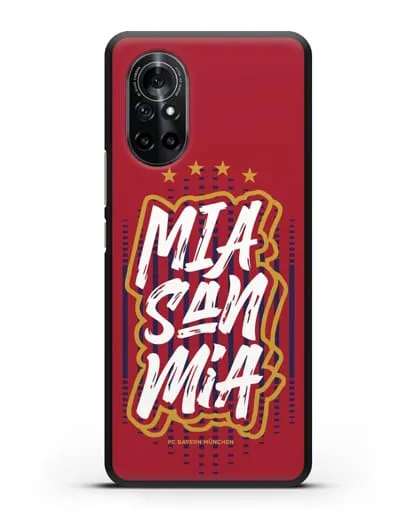 Чехол Бавария Мюнхен с надписью Mia San Mia силиконовый для Huawei Nova 8
