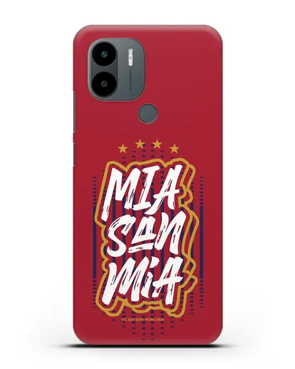Чехол Бавария Мюнхен с надписью Mia San Mia силиконовый для Xiaomi Poco C51
