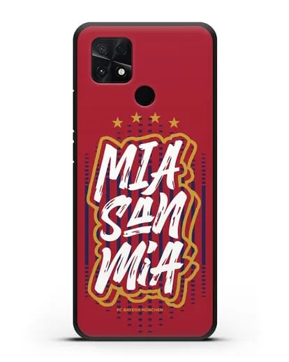 Чехол Бавария Мюнхен с надписью Mia San Mia силиконовый для Xiaomi Poco C40