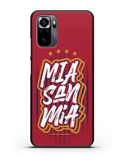 Чехол Бавария Мюнхен с надписью Mia San Mia силиконовый для Xiaomi Poco M5s
