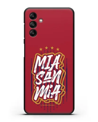 Чехол Бавария Мюнхен с надписью Mia San Mia силиконовый для Samsung Galaxy A04s [SM-A047]