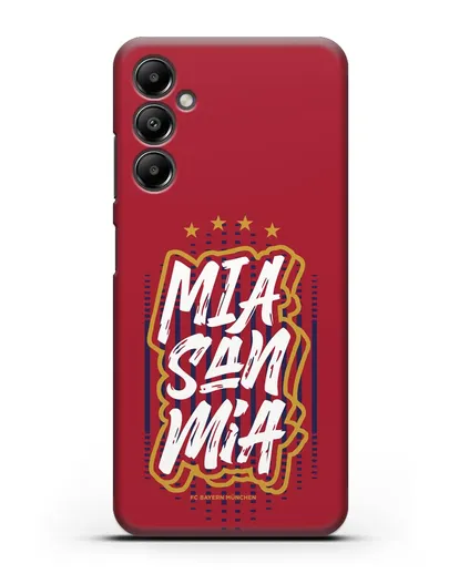 Чехол Бавария Мюнхен с надписью Mia San Mia силиконовый для Samsung Galaxy A05s [SM-A057]
