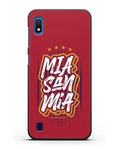 Чехол Бавария Мюнхен с надписью Mia San Mia силиконовый для Samsung Galaxy A10 [SM-A105F]